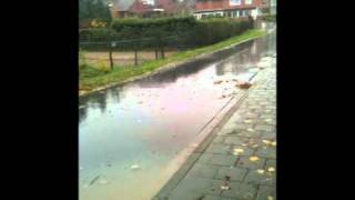 wateroverlast schinnen oirsbeek 13 11 2010avi [upl. by Salamone]