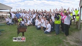 Foxwoods Mohegan Sun volunteers help Camp Harkness get in shape for summer [upl. by Hurst]