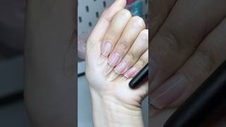 easy builder gel extensions 🫧 buildergel gelnails nailextension diynails nails nailtutorial [upl. by Acimahs]