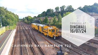 DR80215 At Dingwall Station 160724 [upl. by Irehj]