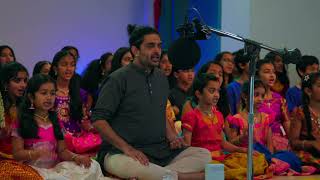 Shiva Panchakshara Stotram ft Latha Srirams SLGV Carnatic Choir  Sid Sriram [upl. by Namsu403]