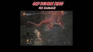 dark souls 3  old demon king  no damage shorts [upl. by Hurlow]