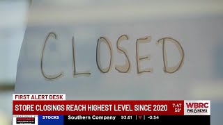 Store closings reach highest level since 2020 [upl. by Creighton]