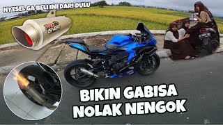 ZX25R PAKE KNALPOT INI BIKIN ORANG GABISA NOLAK BUAT NENGOK‼️ Indonesia Motovlog 294 [upl. by Pitts994]