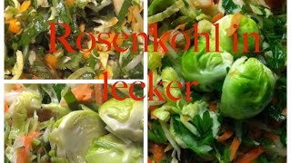 Rosenkohl in lecker gesund durch den Winter Rezept [upl. by Cousin]