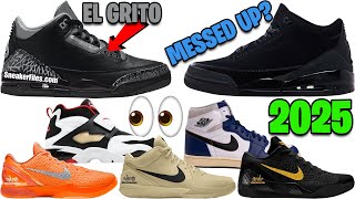 AIR JORDAN 3 EL GRITO JORDAN BRAND MESS UP THE AJ 3 BLACK CAT NEW NIKE KOBE RELEASES 2025  MORE [upl. by Araccat924]