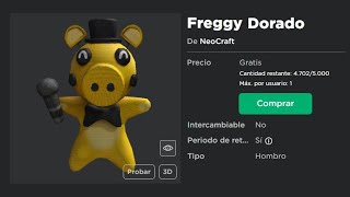 NUEVO GOLDEN FREDDY GRATIS EN ROBLOX [upl. by Norrie608]