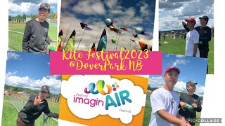 Kite Festival 2023 ImaginAIR Festival doverpark Dieppe NB [upl. by Mailliwnhoj]