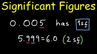 Rounding to Significant Figures [upl. by Junia]