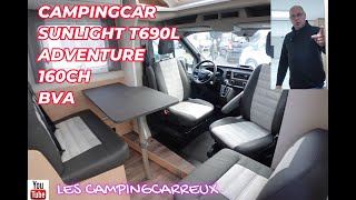 CAMPING CAR SUNLITGH T690L ADVENTURE [upl. by Resor]