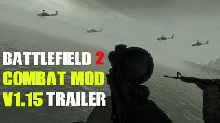 BF2 Combat Mod Remastered v115  Official Trailer [upl. by Aay]