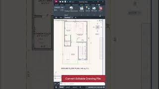 Convert PDF to DWG ✅  AutoCAD Tips amp Tricks  AP ARCH INNOVATION  autocad [upl. by Lyret144]