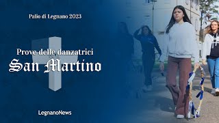 Palio di Legnano  Le prove delle danzatrici della contrada San Martino [upl. by Yoo]