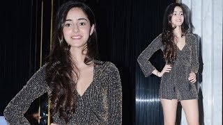 Ananya Panday Looks HOT At Deanne Pandeys Birthday Party [upl. by Ahsiuq343]