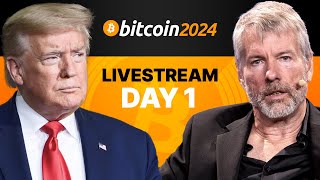 The Bitcoin 2024 Conference Livestream  GA Day 1 [upl. by Sacul]