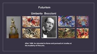 Futurism  Umberto Boccioni 20th century [upl. by Rabassa]