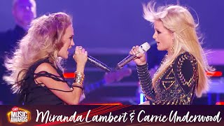 Miranda Lambert amp Carrie Underwood Perform quotSomething Badquot at 2014 CMT Music Awards [upl. by Coffee669]