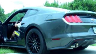 Legato axle back on 2016 Mustang GT [upl. by Medovich]