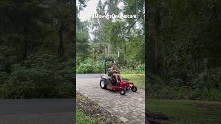 ExMark SSeries Zero Turn Lawn Mower Red [upl. by Assenov949]