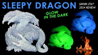 Safari Ltd ® Schlafender Drache  Glow in the Dark  Sleepy Dragon  Review Deutsch  German [upl. by Tray]