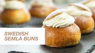 Semla  Swedish Cream Buns  Food Channel L Recipes [upl. by Ajnos]