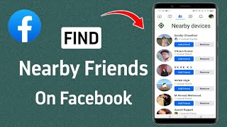 How To Find Nearby Friends On Facebook  New Update 2024 [upl. by Jordans]