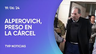 Alperovich preso en la cárcel de Ezeiza [upl. by Ytirahc]