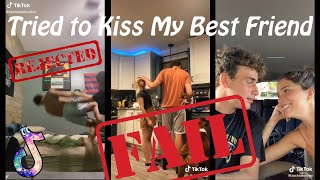 Tried To Kiss My Best Friend FAIL  Tiktok Compilation [upl. by Natrav]