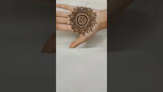 DIY mehndi design 😱 making on my hand part 1meethiverma1556 [upl. by Feld]