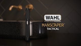 Wahl Manscaper Tactical Cordless Battery Ear Nose amp Brow Trimmer Kit [upl. by Dafna]