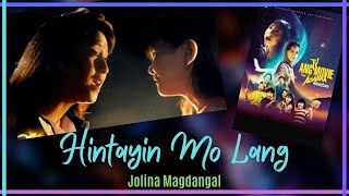 Jolina Magdangal  HINTAYIN MO LANG lyric video [upl. by Ahtilat]