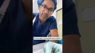 How to make a Lignocaine with 1200000 adrenaline mixture  anesthesiology nurse lignocaine [upl. by Sikram]