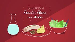 La fabrication du Boudin Blanc aux Morilles [upl. by Nikoletta]