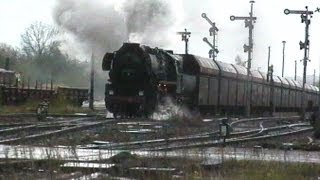 800 t Kohleleerzug vom Kraftwerk ChemnitzKüchwald mit 52 81548 [upl. by Farhi]