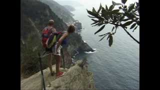 Cinque Terre hike from Monterosso to Vernazza Italy [upl. by Nyrol837]