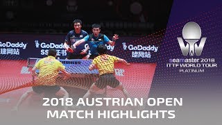 Jeoung YoungsikLee Sangsu vs Masataka MYuya Oshima I 2018 ITTF Austrian Open Highlights Final [upl. by Vescuso508]