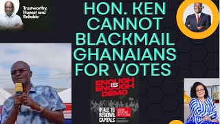 Mindset amp Politics Hon Ken Blackmails The People Of KintampoSo Wrong [upl. by Yenaled417]