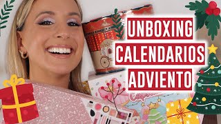 Unboxing de Calendarios de adviento molones o no [upl. by Annora]