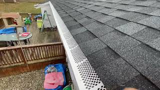 Amerimax Gutter Guard after install [upl. by Shaughnessy]