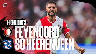 SWINGING and SCORING SIX times  Highlights Feyenoord  sc Heerenveen  Eredivisie 20232024 [upl. by Telford]