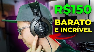 O Fone Barato de Referência que me SURPREENDEU Samson SR850 Review [upl. by Brad453]