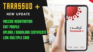 Tarassud  App New Update  MOH Oman  Covid19 Vaccine Registration amp Certificate Download  Hindi [upl. by Nerti]