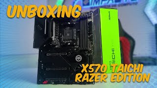 Unboxing amp especificaciones  Asrock x570 Taichi  Razer Edition  Español [upl. by Ipoillak]