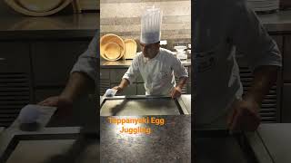 How to Teppanyaki juggle for beginners [upl. by Htiel]