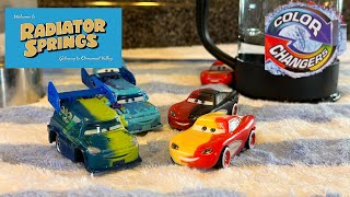 Mattel Disney Pixar Cars Color Changers 2024 DJ and Cruisin’ Lightning McQueen [upl. by Mueller718]