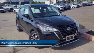 2022 Nissan Kicks SV Sport Utility Livermore Brentwood San Leandro Concord Tracy [upl. by Robbi489]