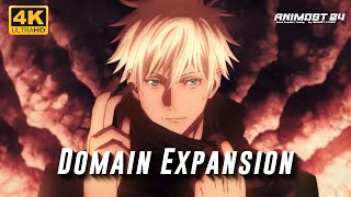 Gojo Satoru Domain Expansion infinite Void  Jujutsu Kaisen EP 7 Dub [upl. by Asir]