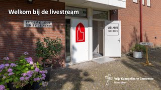 Kerkdienst bij de Vrije Evangelische Gemeente Bennekom 17 november 2024 [upl. by Zolly]