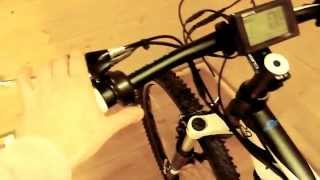 E Bike  Cube Aim 29er 8FunBafang eBike conversion 250w 36v [upl. by Ferdinanda]