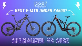 Cube Stereo Hybrid One55 Vs Specialized Levo SL [upl. by Nordgren133]